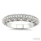 3/8 ctw Diamond Matching Wedding Band in 14K White Gold